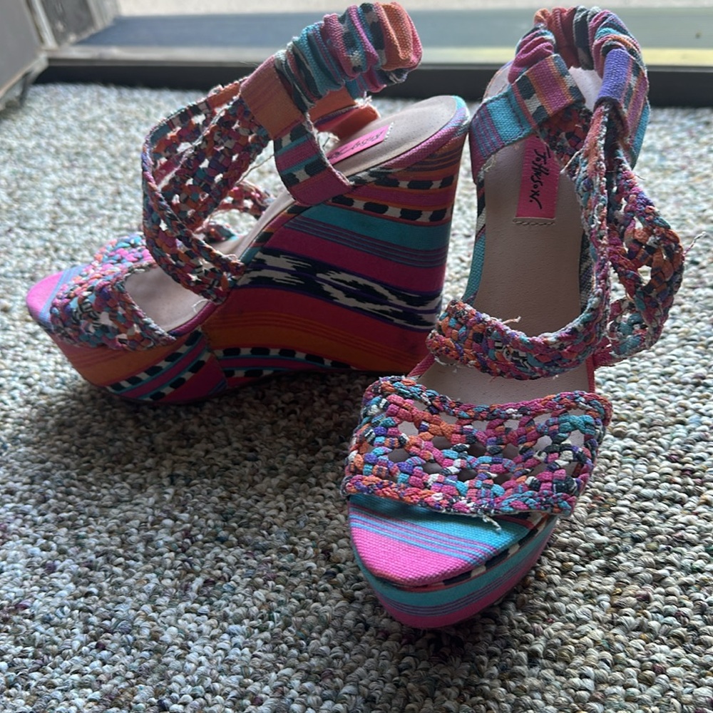 Vintage Betsey Johnson Platform Sandals